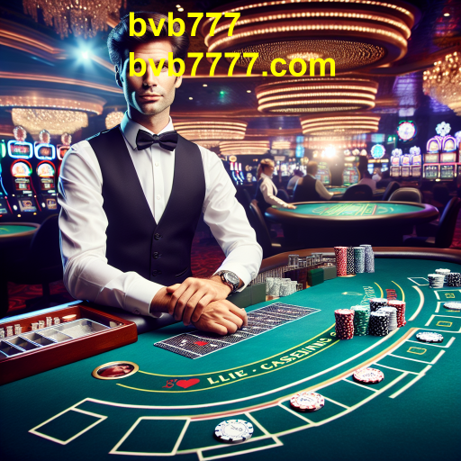 Experimente a Emoção do Cassino Ao Vivo no bvb777